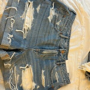 Blue Jean shorts high waisted